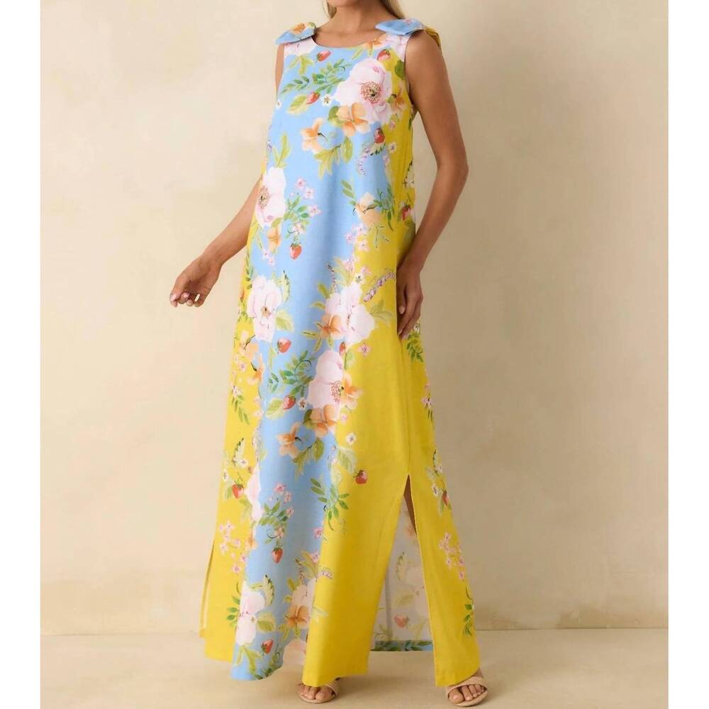 NEW PROSPERINA lucie maxi dress in berry social